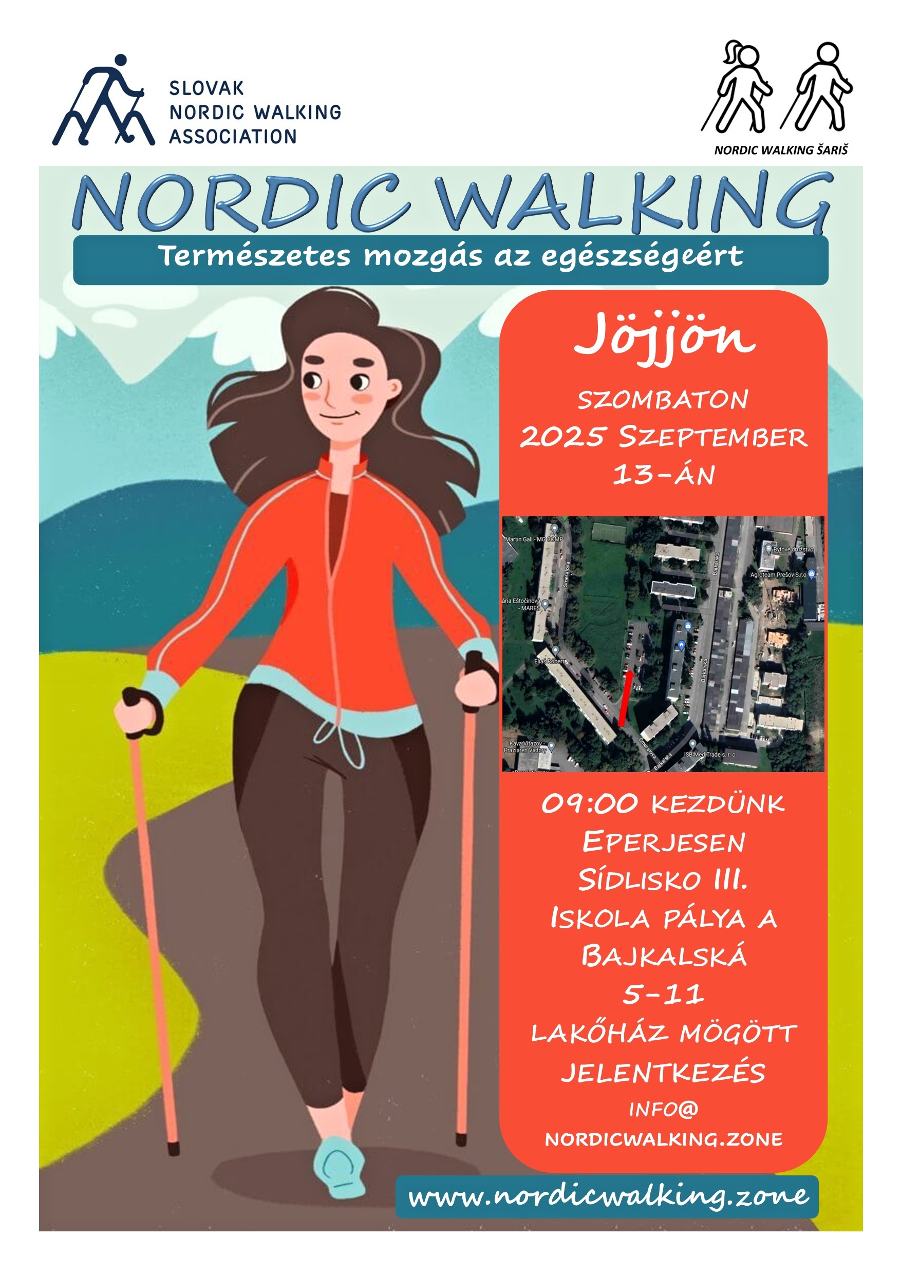 Nordic Walking_poster_13 septembra 2025_1sided_A4_HUN_ver. 1.0_2025 09 04